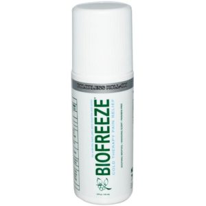 Biofreeze Pain Relief Gel, 3 Ounce Roll-on Applicator, Colorless Formula, Pain Reliever
